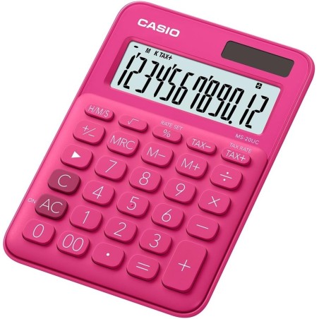 Casio MS-7 UC Rose Fushia Calculatrice